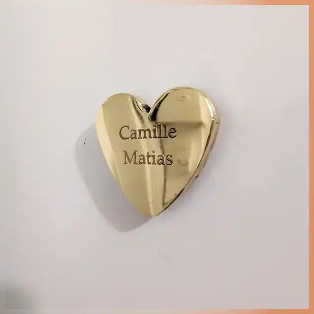 Cœur Aimanté Personnalisé