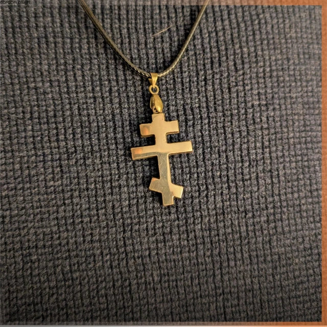 Pendentif Croix Orthodoxe
